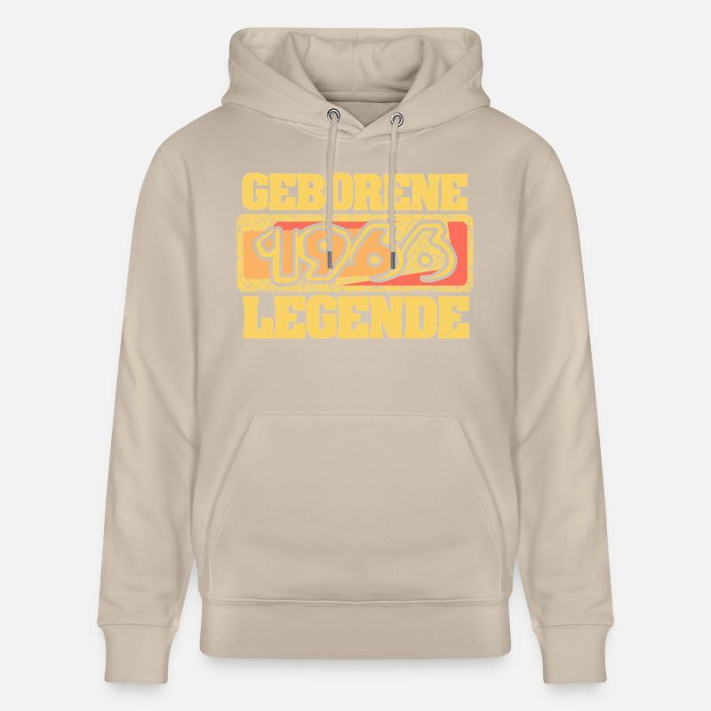 1966 - Sweat à capuche bio CRUISER Stanley/Stella Unisexe - beige