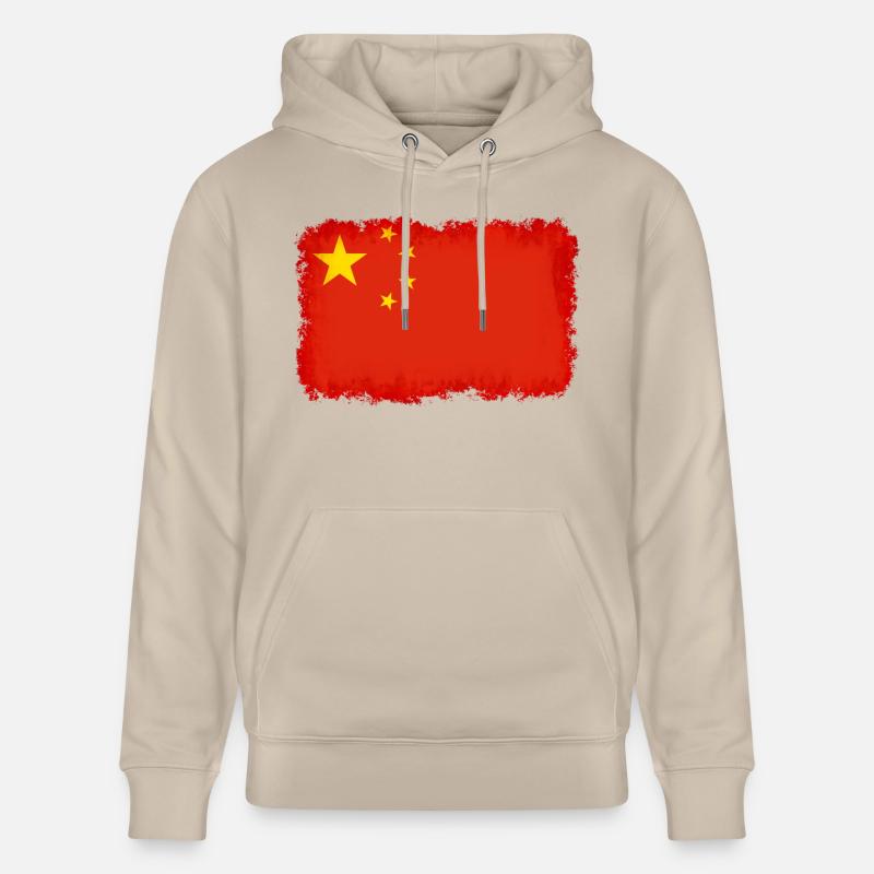 République populaire de Chine - Sweat à capuche bio CRUISER Stanley/Stella Unisexe - beige