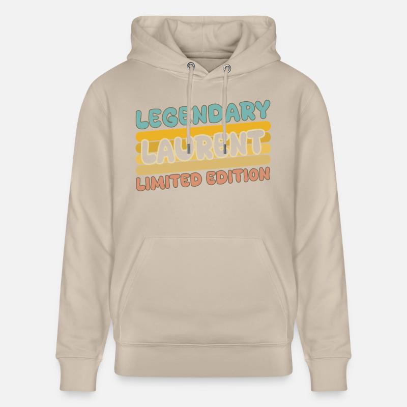 Nom Laurent - Sweat à capuche bio CRUISER Stanley/Stella Unisexe - beige