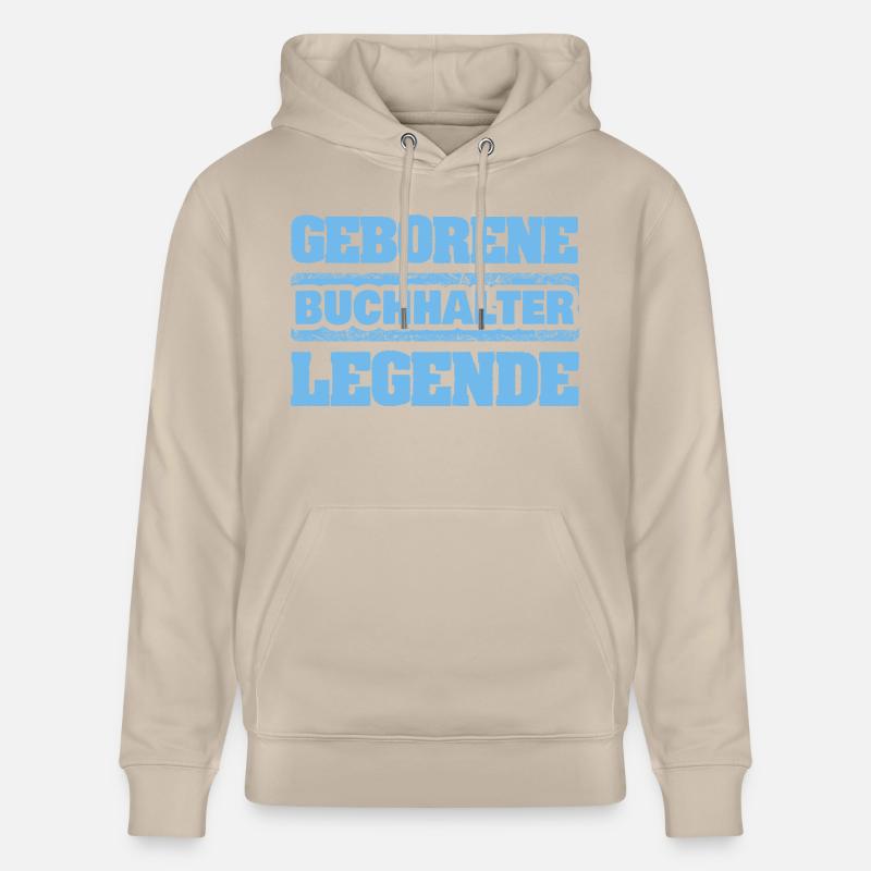 Don pour comptable - Sweat à capuche bio CRUISER Stanley/Stella Unisexe - beige