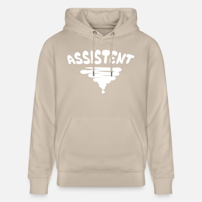 Assistent - Stanley/Stella Unisex Bio-Hoodie CRUISER  - Beige