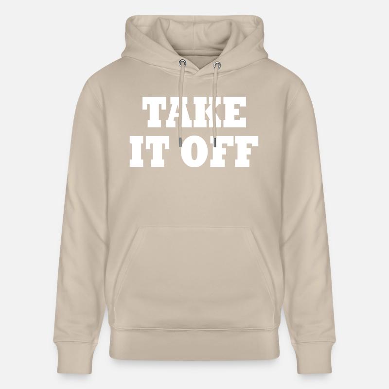 Take it off - Sweat à capuche bio CRUISER Stanley/Stella Unisexe - beige