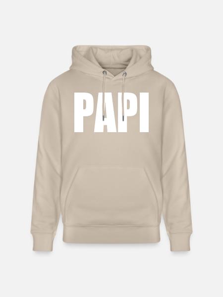 Papi - Sweat à capuche bio CRUISER Stanley/Stella Unisexe - beige