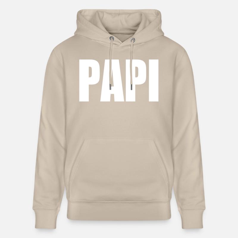 Papi - Sweat à capuche bio CRUISER Stanley/Stella Unisexe - beige