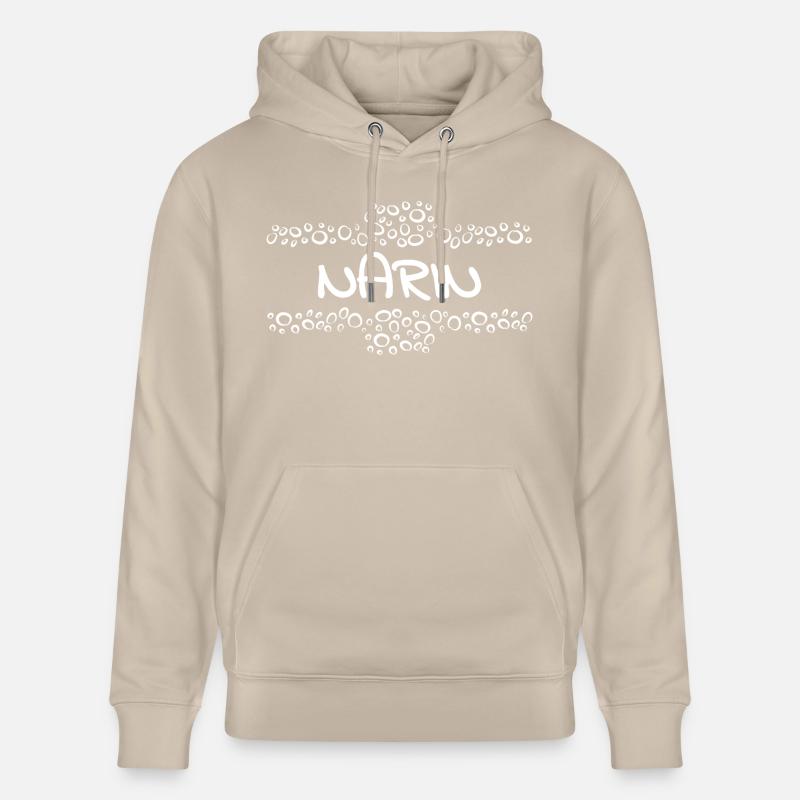 Narin comme prénom - Sweat à capuche bio CRUISER Stanley/Stella Unisexe - beige