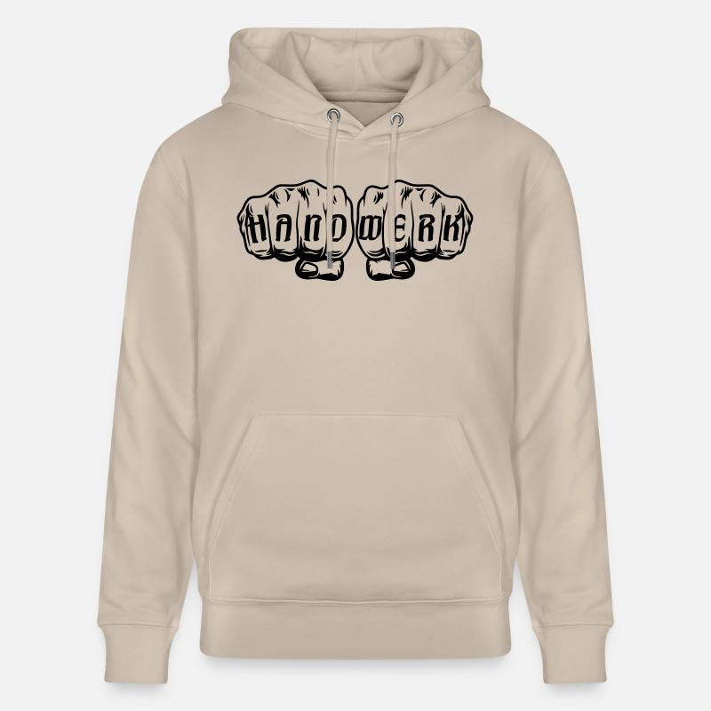 Handwerk Faust Normal - Stanley/Stella Unisex Bio-Hoodie CRUISER  - Beige