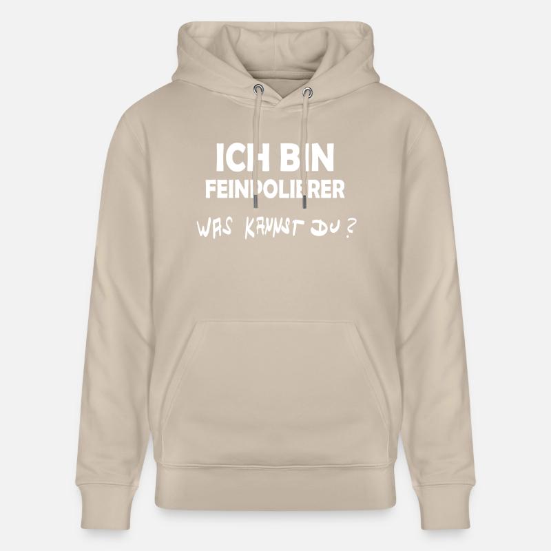 Polisseuse fine - Sweat à capuche bio CRUISER Stanley/Stella Unisexe - beige