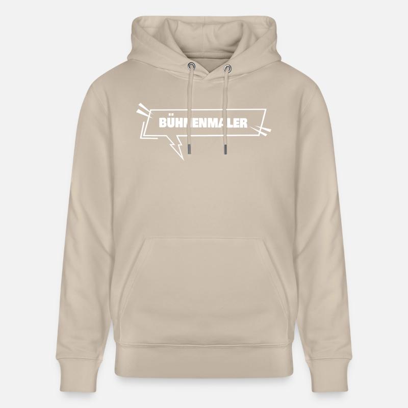 Cadeau pour peintre de scène - Sweat à capuche bio CRUISER Stanley/Stella Unisexe - beige