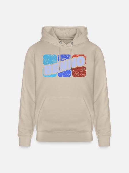 Benno Benno - Stanley/Stella CRUISER Unisex Organic Hoodie - beige
