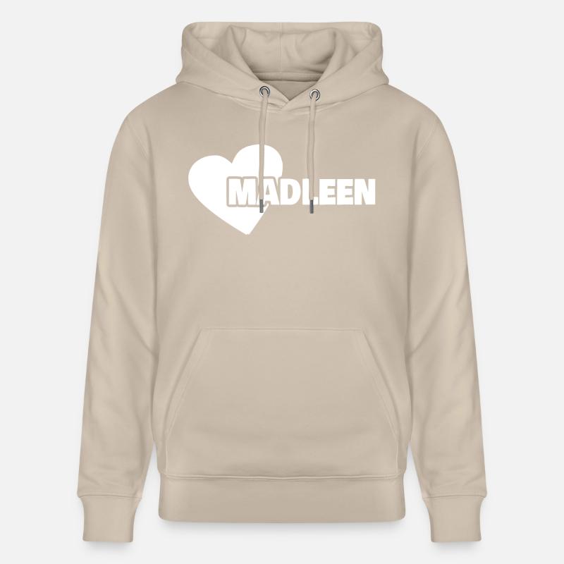 Madleen comme prénom - Sweat à capuche bio CRUISER Stanley/Stella Unisexe - beige