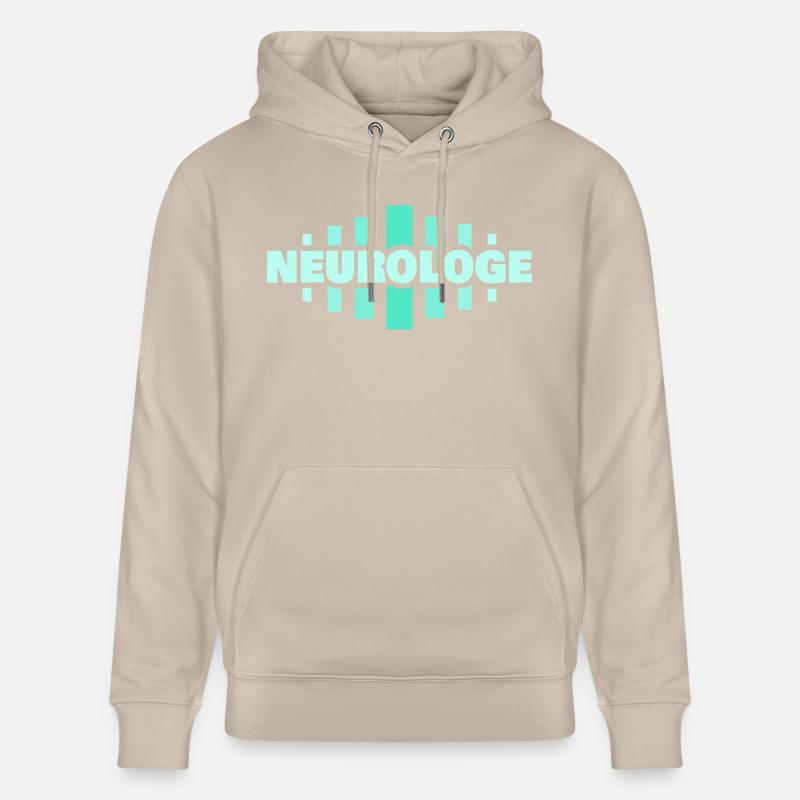 Neurologue en tant que profession - Sweat à capuche bio CRUISER Stanley/Stella Unisexe - beige