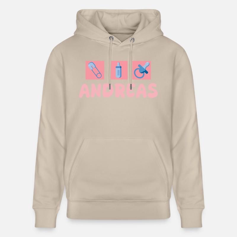 Sucette Andreas - Sweat à capuche bio CRUISER Stanley/Stella Unisexe - beige