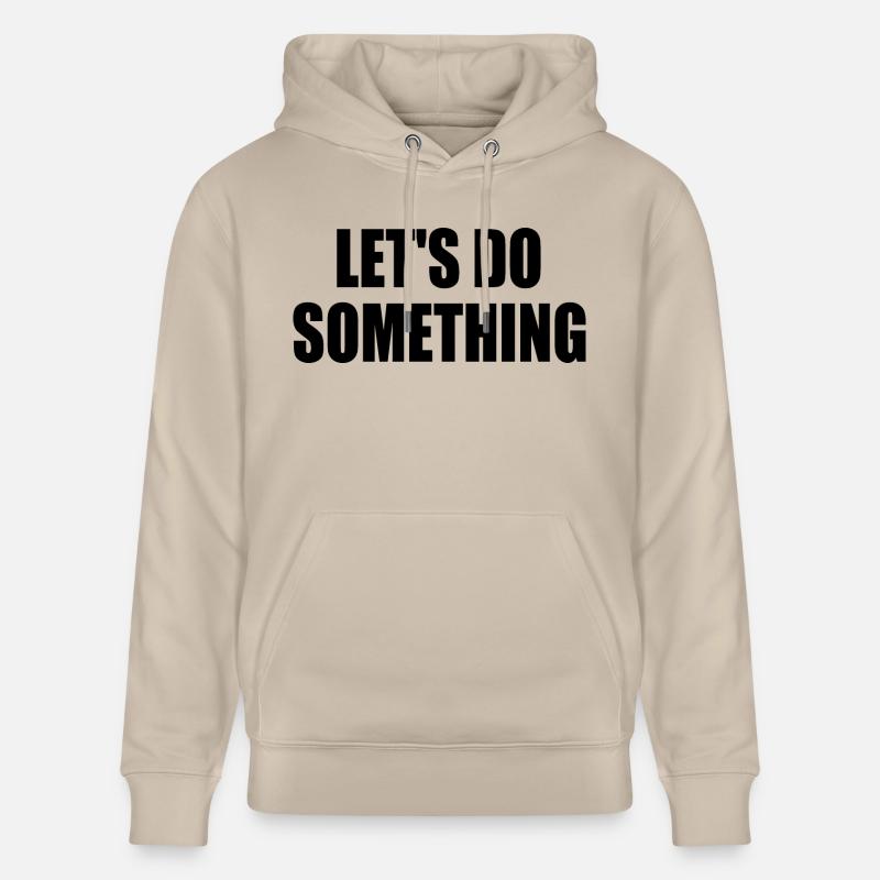 lets do something - Sweat à capuche bio CRUISER Stanley/Stella Unisexe - beige