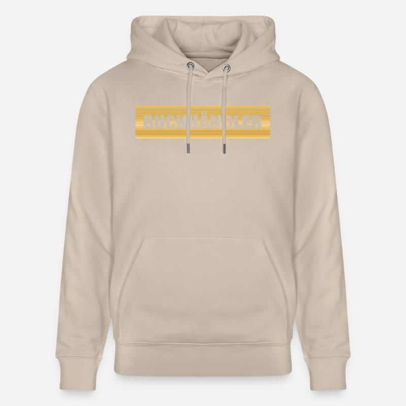 Profession : Libraire - Sweat à capuche bio CRUISER Stanley/Stella Unisexe - beige