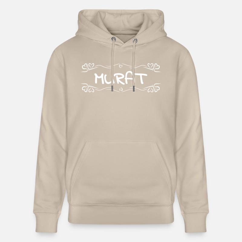 Murat comme nom - Sweat à capuche bio CRUISER Stanley/Stella Unisexe - beige