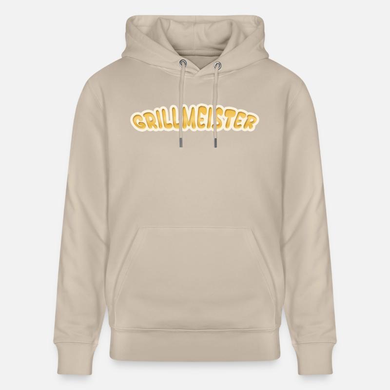 Grill master comme métier - Sweat à capuche bio CRUISER Stanley/Stella Unisexe - beige