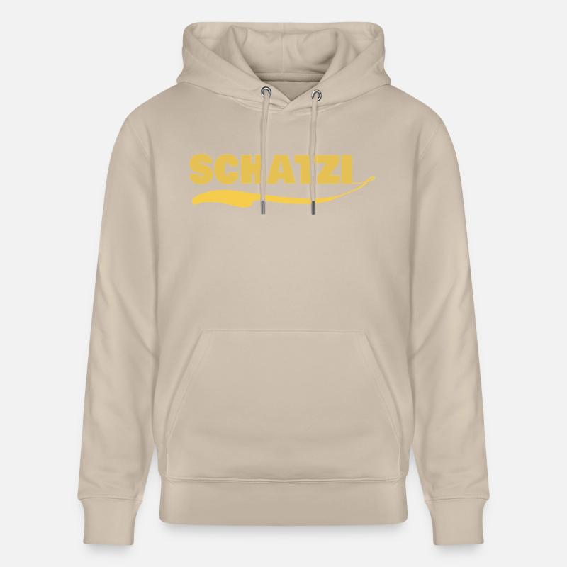 Cadeau pour chéri(e) - Sweat à capuche bio CRUISER Stanley/Stella Unisexe - beige