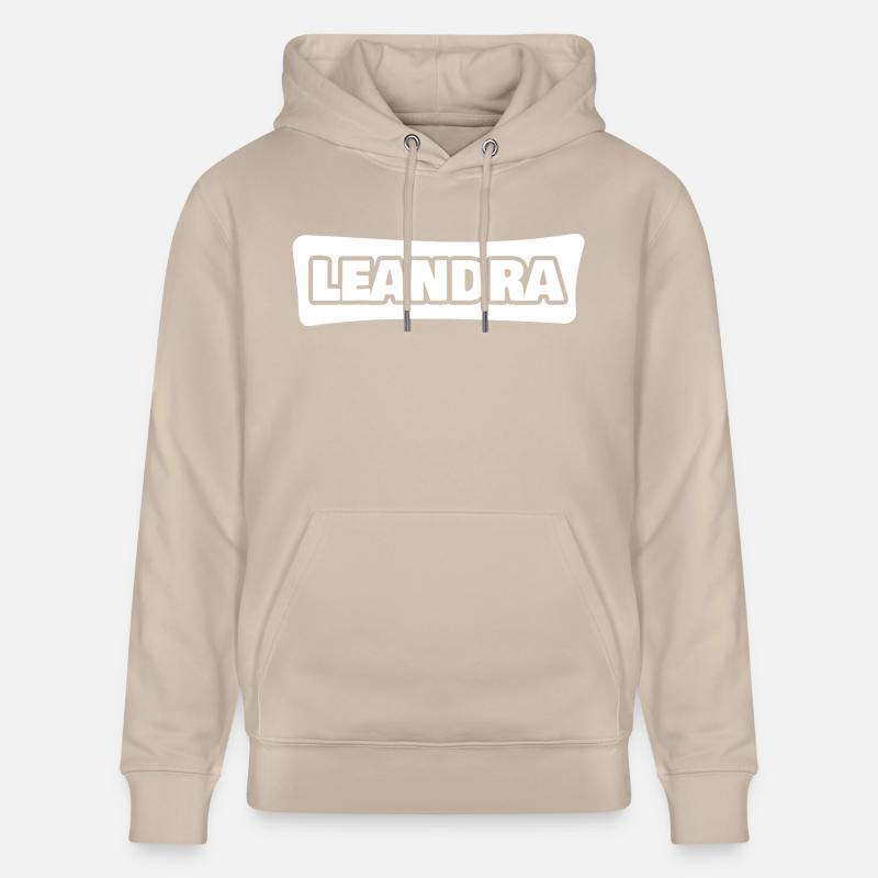 Name Leandra - Stanley/Stella Unisex Bio-Hoodie CRUISER  - Beige