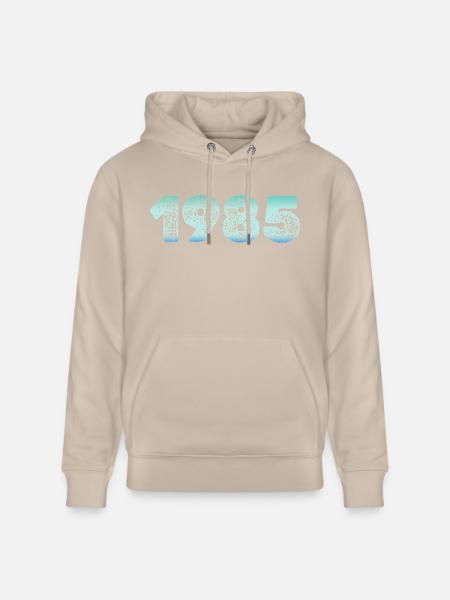 Cold 1985 - Stanley/Stella CRUISER Unisex Organic Hoodie - beige