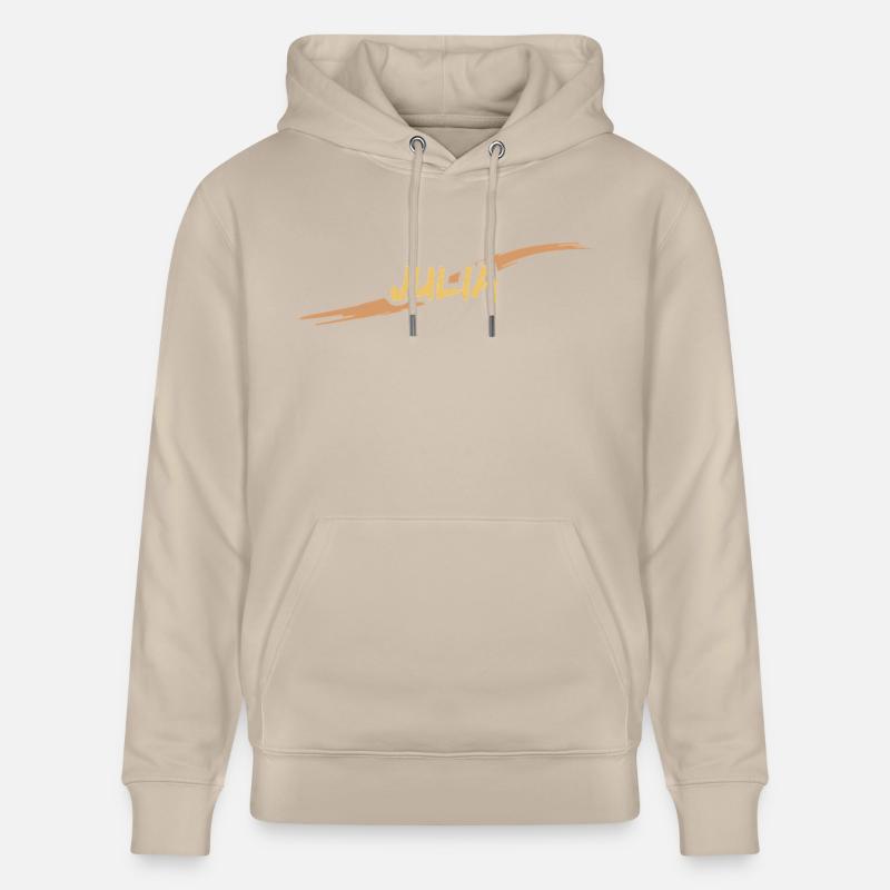 Julia dans le rôle de Julia - Sweat à capuche bio CRUISER Stanley/Stella Unisexe - beige