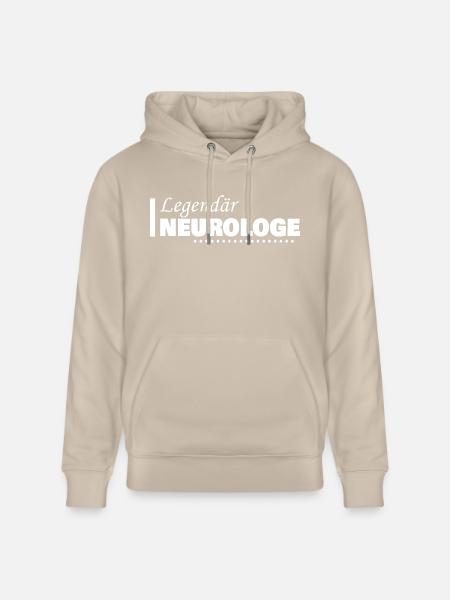 Beruf Neurologe - Stanley/Stella Unisex Bio-Hoodie CRUISER  - Beige