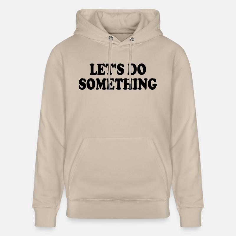 lets do something - Sweat à capuche bio CRUISER Stanley/Stella Unisexe - beige