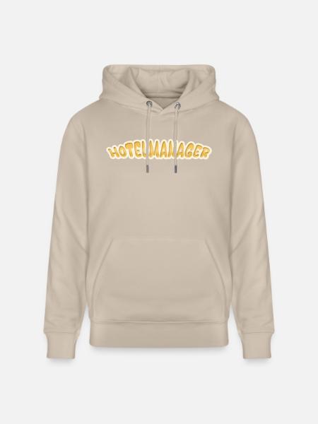 Job Hotel Manager - Stanley/Stella CRUISER Unisex Organic Hoodie - beige