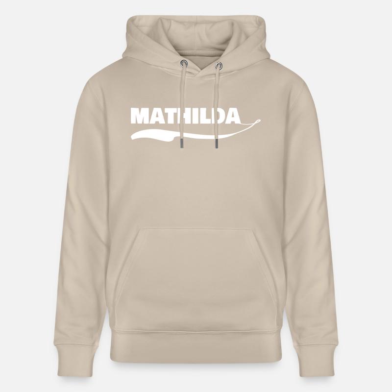 Cadeau pour mathilda - Sweat à capuche bio CRUISER Stanley/Stella Unisexe - beige