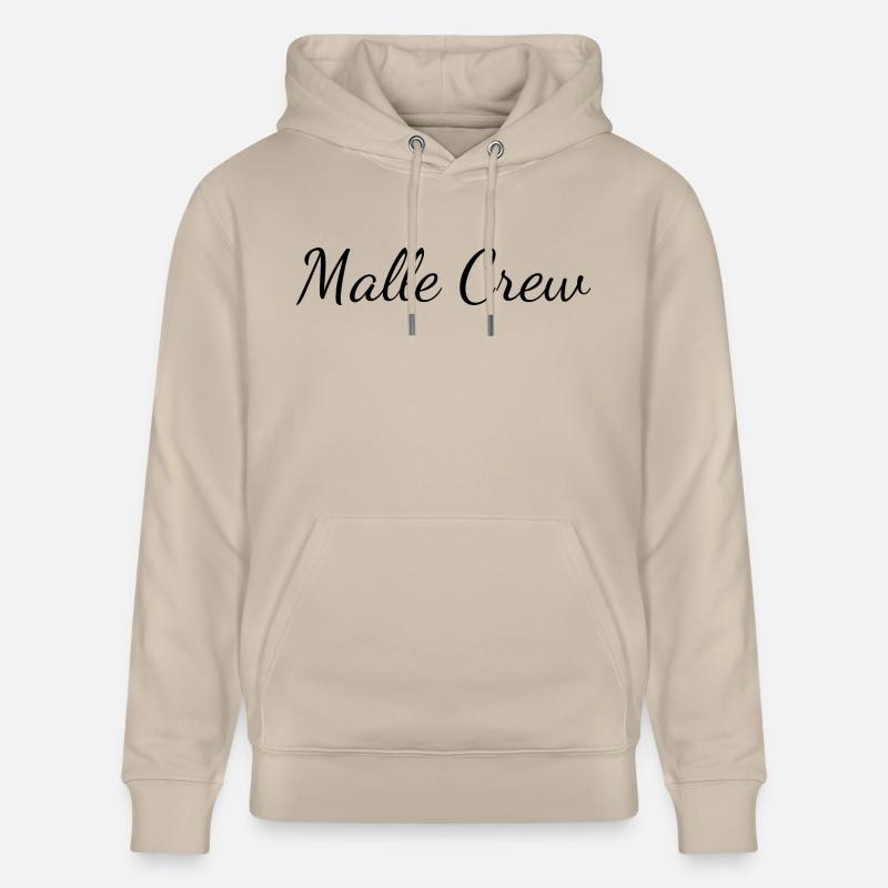 Équipage Malle - Sweat à capuche bio CRUISER Stanley/Stella Unisexe - beige