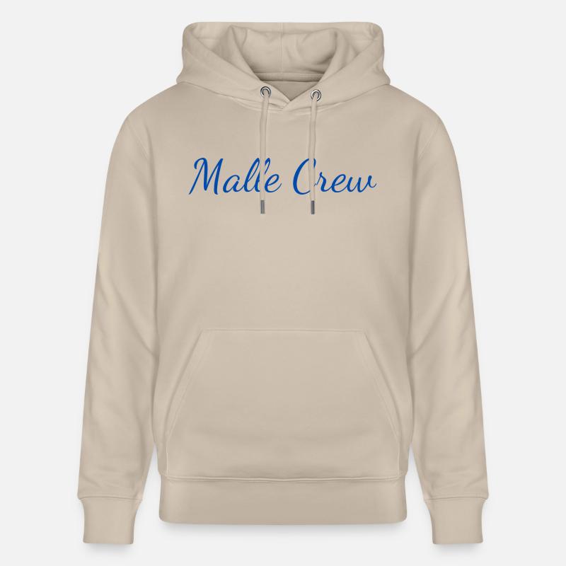 Équipage Malle - Sweat à capuche bio CRUISER Stanley/Stella Unisexe - beige