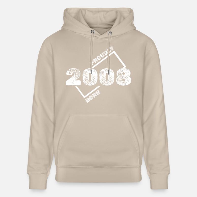 2008 2008 - Sweat à capuche bio CRUISER Stanley/Stella Unisexe - beige