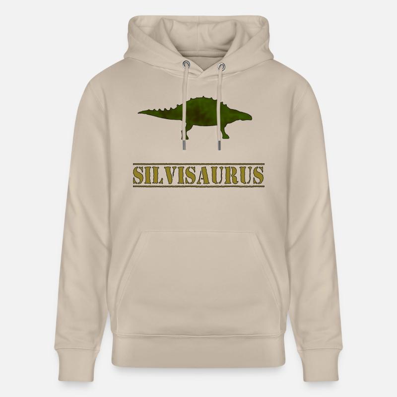 Silvisaurus - Sweat à capuche bio CRUISER Stanley/Stella Unisexe - beige