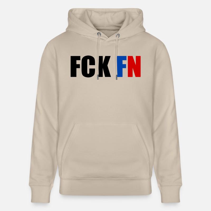 Fck fn - Sweat à capuche bio CRUISER Stanley/Stella Unisexe - beige