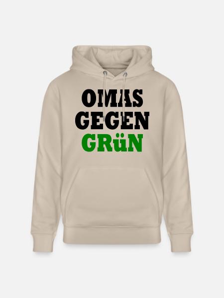 Omas gegen grün - Stanley/Stella Unisex Bio-Hoodie CRUISER  - Beige