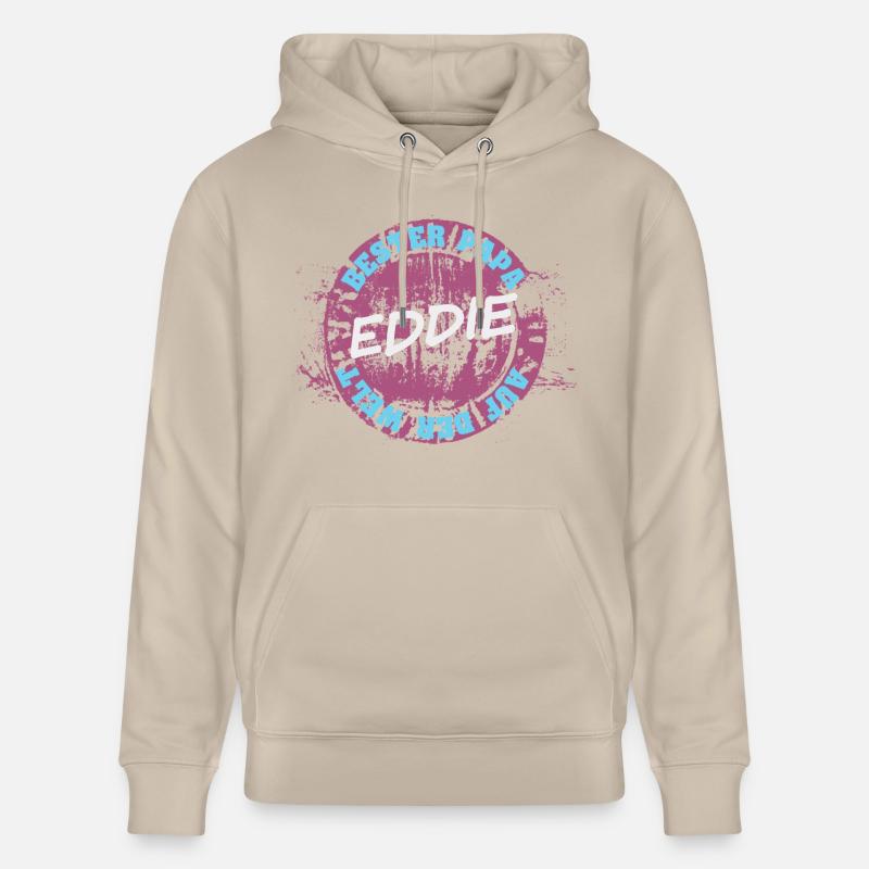 Fête des pères Eddie - Sweat à capuche bio CRUISER Stanley/Stella Unisexe - beige