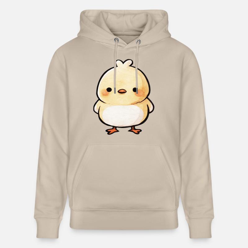 poussin mignon - Sweat à capuche bio CRUISER Stanley/Stella Unisexe - beige