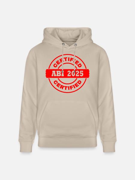 Abi 2025 - Stanley/Stella Unisex Bio-Hoodie CRUISER  - Beige