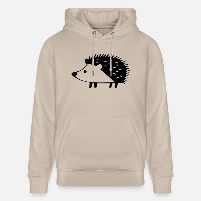 Hérisson - Sweat à capuche bio CRUISER Stanley/Stella Unisexe - beige