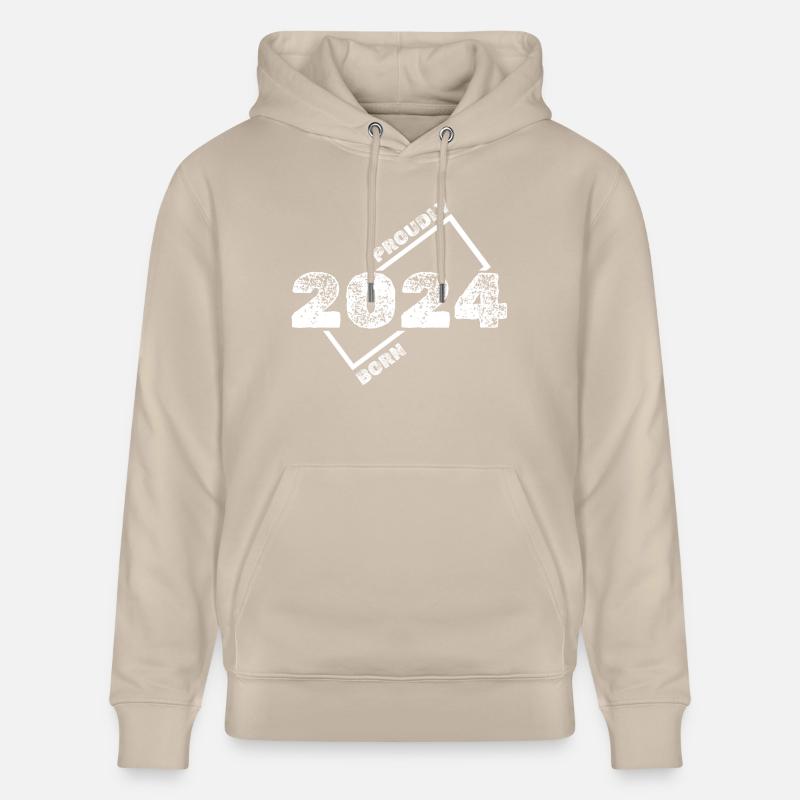 Idée cadeau 2024 - Sweat à capuche bio CRUISER Stanley/Stella Unisexe - beige