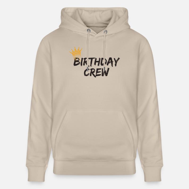 Équipe d’anniversaire - Sweat à capuche bio CRUISER Stanley/Stella Unisexe - beige