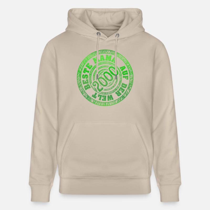 Mutti 2000 - Sweat à capuche bio CRUISER Stanley/Stella Unisexe - beige