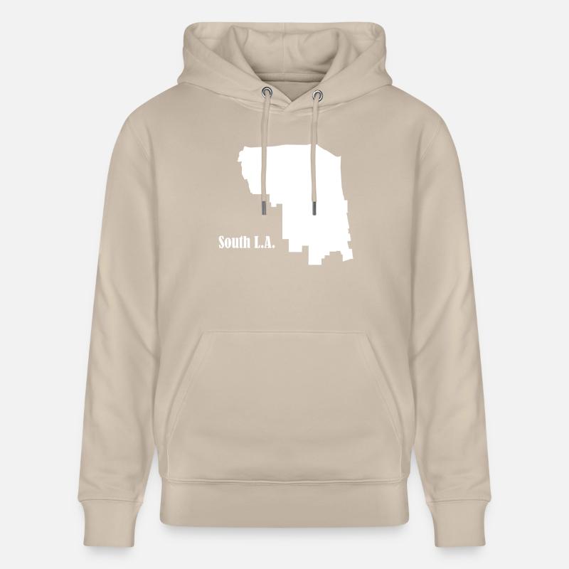 Sud de L.A. blanc - Sweat à capuche bio CRUISER Stanley/Stella Unisexe - beige