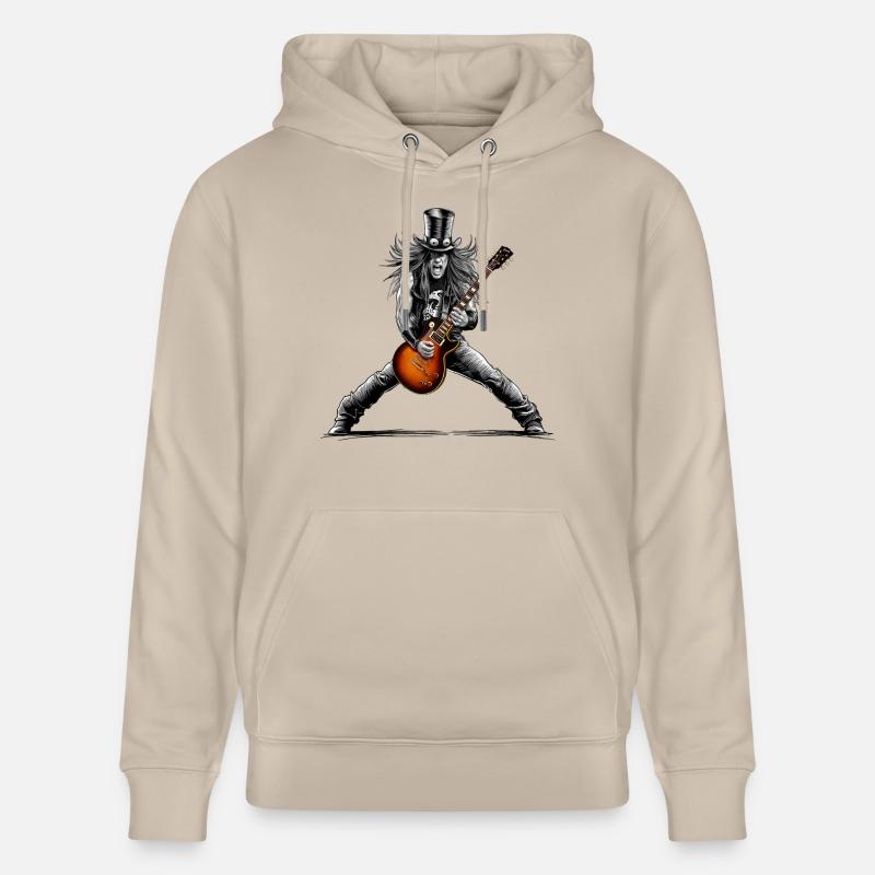 Riffs d’enfer - Sweat à capuche bio CRUISER Stanley/Stella Unisexe - beige