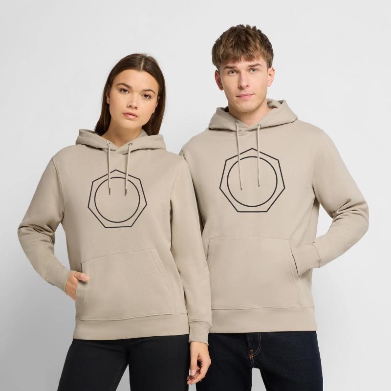 Kreis im Siebeneck oder Mutter Stanley/Stella Unisex Bio-Hoodie CRUISER 