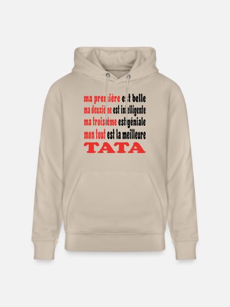 My TATA - Stanley/Stella CRUISER Unisex Organic Hoodie - beige