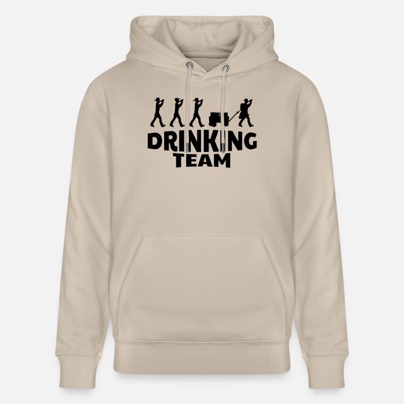 équipe potable - Sweat à capuche bio CRUISER Stanley/Stella Unisexe - beige
