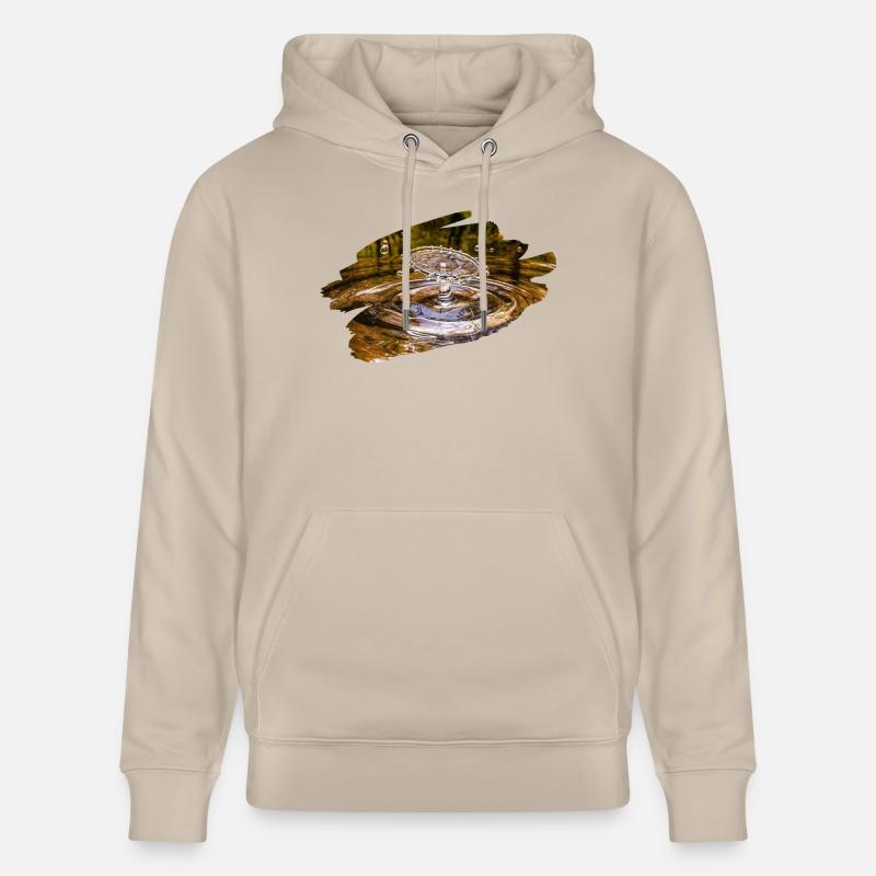 Waterdrop - Sweat à capuche bio CRUISER Stanley/Stella Unisexe - beige