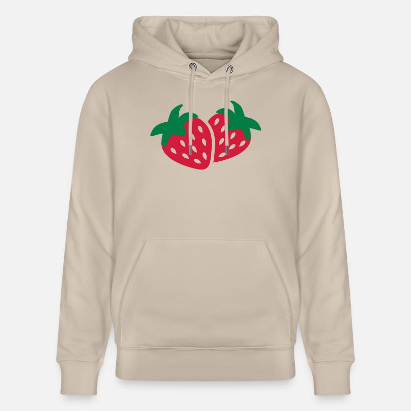 Fraise - Sweat à capuche bio CRUISER Stanley/Stella Unisexe - beige
