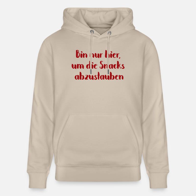 Dépoussiérer les collations - Sweat à capuche bio CRUISER Stanley/Stella Unisexe - beige