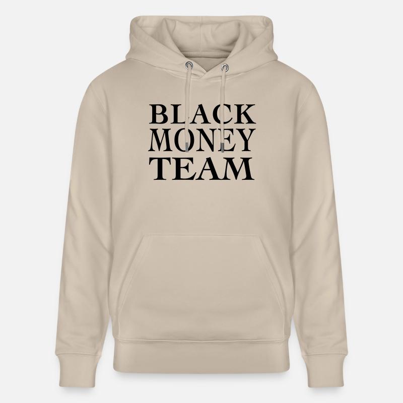 équipe de l'argent noir - Sweat à capuche bio CRUISER Stanley/Stella Unisexe - beige